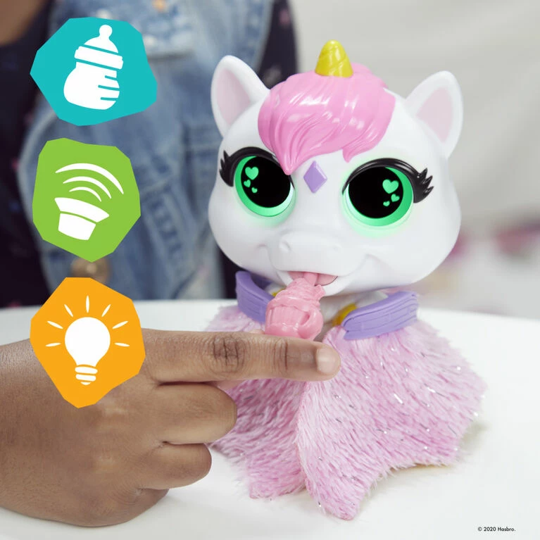 Best reviews of β¨ Hasbro FurReal Flitter The Kitten Color-Change Interactive Feeding Toy, Lights And Sounds π - Image 4