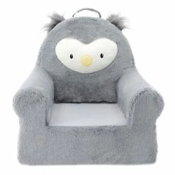 Promo 🥰 Animal Adventure Soft Landing Sweet Seat Grey Owl ✔️