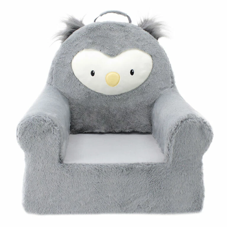 Promo 🥰 Animal Adventure Soft Landing Sweet Seat Grey Owl ✔️
