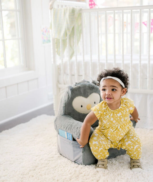 Promo 🥰 Animal Adventure Soft Landing Sweet Seat Grey Owl ✔️ - Image 5