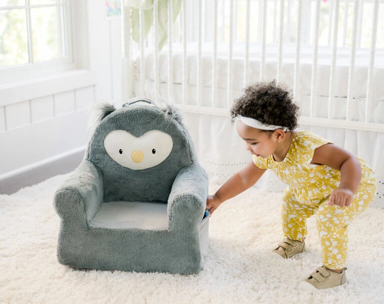 Promo 🥰 Animal Adventure Soft Landing Sweet Seat Grey Owl ✔️ - Image 6