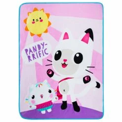 Coupon ✔️ Franco Manufacturing Gabby's Dollhouse "Pandyriffic" Throw 🛒