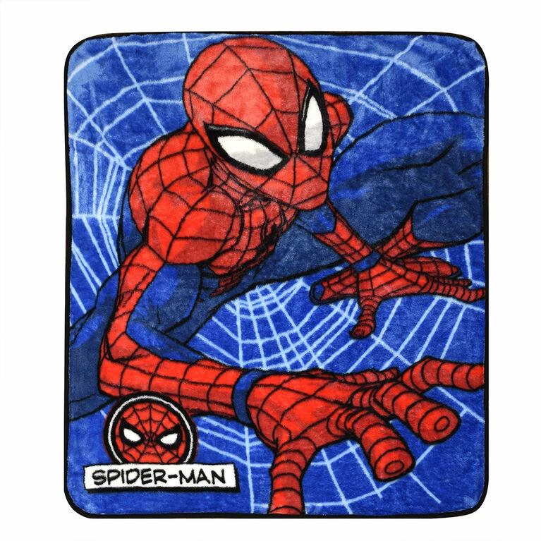 Wholesale ???? Nemcor Marvel Spiderman Kids Throw Blanket, 40" X 50" ???? 1 Wholesale ???? Nemcor Marvel Spiderman Kids Throw Blanket, 40" X 50" ????