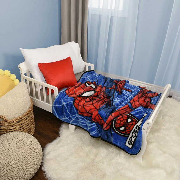 Wholesale ???? Nemcor Marvel Spiderman Kids Throw Blanket, 40" X 50" ???? 2 Wholesale ???? Nemcor Marvel Spiderman Kids Throw Blanket, 40" X 50" ???? - Image 2