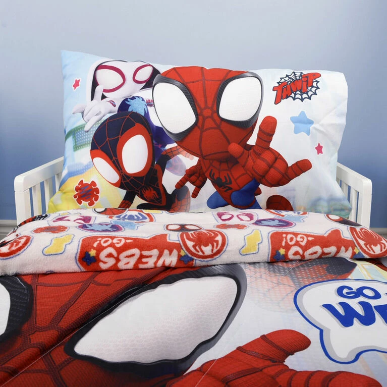 Best Pirce π Nemcor Marvel Spidey And Friends 2-Piece Toddler Bedding Set β¨ - Image 7