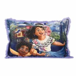 Best reviews of 🎉 Nemcor Disney Encanto Jumbo Funky Fur Pillow, 20" X 30" ⌛