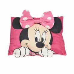 New 😉 Mickey Mouse Nemcor - Disney Minnie Mouse Character Pillow ⌛