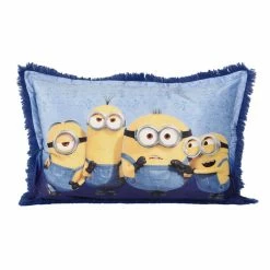 Top 10 π₯° Nemcor Despicable Me Minions Kids Jumbo Funky Fur Pillow, 20" X 30" β¨