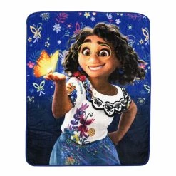 Outlet 💯 Disney Encanto Kids Fleece Throw Blanket (50" X 60"), By Nemcor 👍