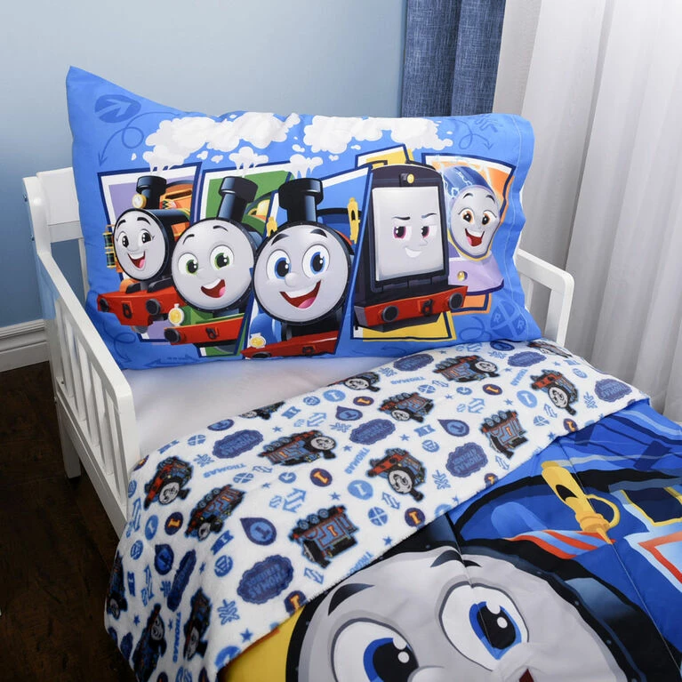 Best Pirce π€© Nemcor Thomas And Friends 2-Piece Toddler Bedding Set Including Comforter And Pillowcase π - Image 2
