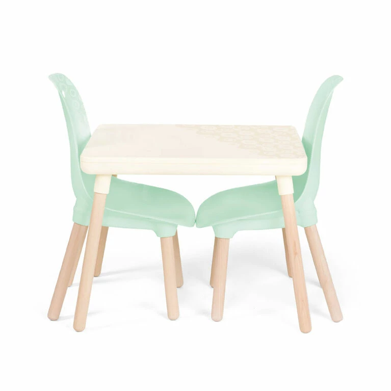 Hot Sale π B. Toys Kid Century Modern: Table And Chair Set - Mint Furniture For Kids π - Image 2