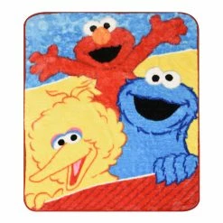 Deals 😉 Nemcor Sesame Streets Kids Throw Blanket, 40" X 50" 🔥