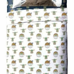 Best Pirce 🧨 Disney Star Wars: The Mandalorian 'The Child' 3-Piece Twin Sheet Set, 100% Polyester 😉