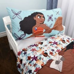 Cheap 😀 Nemcor Disney Moana 2-Piece Toddler Bedding Set Including Comforter And Pillowcase 🌟