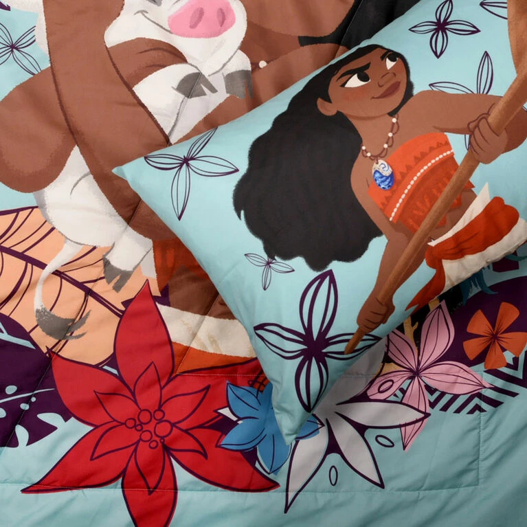 Cheap π Nemcor Disney Moana 2-Piece Toddler Bedding Set Including Comforter And Pillowcase π - Image 6