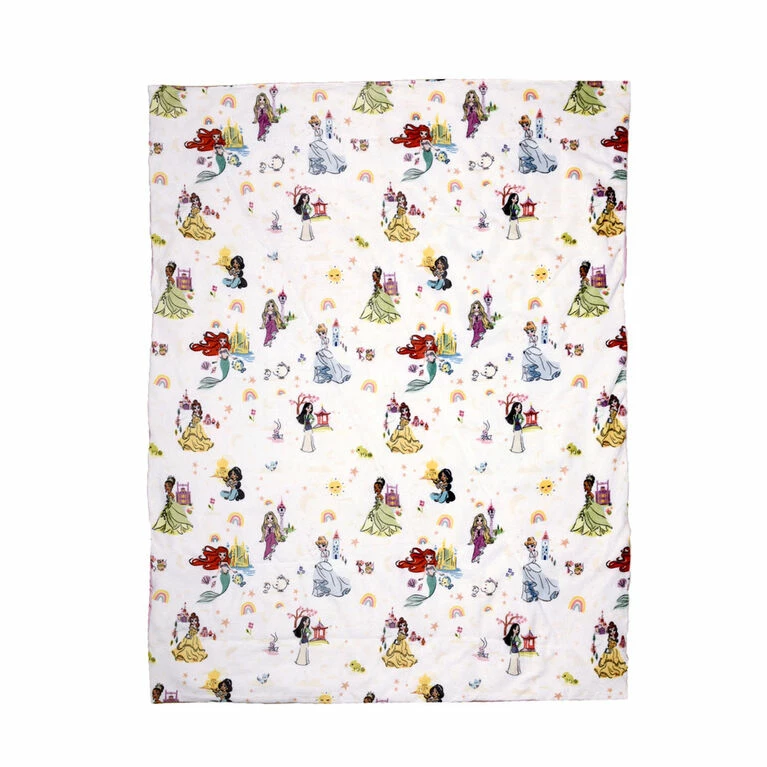 Deals π Nemcor Disney Princess 2-Piece Toddler Bedding Set Including Comforter And Pillowcase π - Image 5