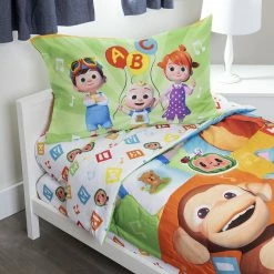 Coupon 🥰 CoComelon 4-piece Toddler Bedding Set - Learning Is Fun 🧨