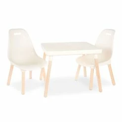 Cheap 🛒 B. Toys - Kid Century Modern: Table And Chair Set - Ivory 🎁