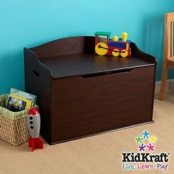 Discount 👏 KidKraft Austin Toy Box - Espresso 👏