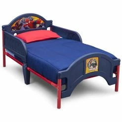 Best deal 🥰 Nemcor Marvel Spider-Man Plastic Toddler Bed By Delta Children ✔️