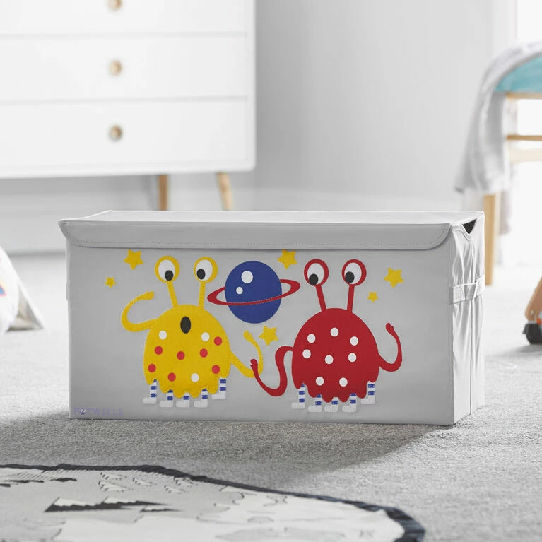 Cheapest π Potwells - Baby Kids Toddler Toy Storage Chest/Trunk Organizer - Alien 𧨠- Image 5