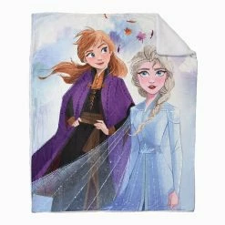 Best Pirce ✨ Nemcor Disney Frozen Sherpa Throw Blanket, 50 X 60 Inches ✨
