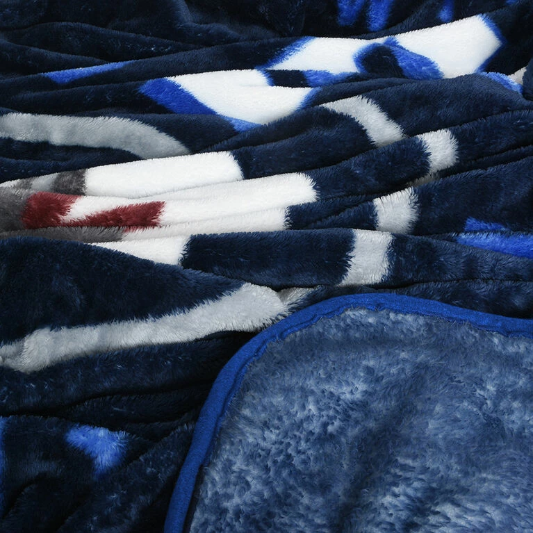 Flash Sale βοΈ Nemcor NHL Winnipeg Jets Plush Super Soft Blanket, 60" X 70" π - Image 2