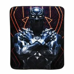 Best Sale 🛒 Nemcor Marvel Black Panther Kids Throw Blanket, 50"x60" 👍