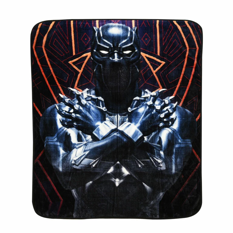 Best Sale π Nemcor Marvel Black Panther Kids Throw Blanket, 50"x60" π