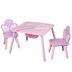 Best deal ✔️ Danawares Unicorn Square Table And 2 Chairs 🎉