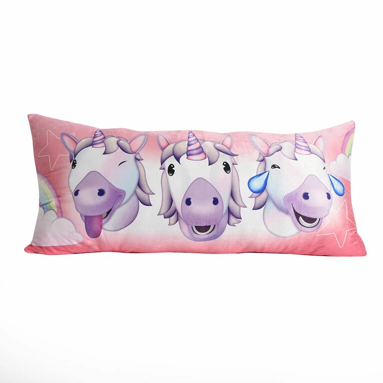Wholesale ✨ Nemcor Emoji Unicorn Body Pillow 🥰