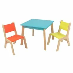 Best Pirce ✨ KidKraft - Modern Table & 2 Chair Set - Highlighter 🎉