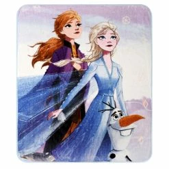 Buy 🔥 Nemcor Disney Frozen Kids Fleece Throw Blanket (50x60") 🎁