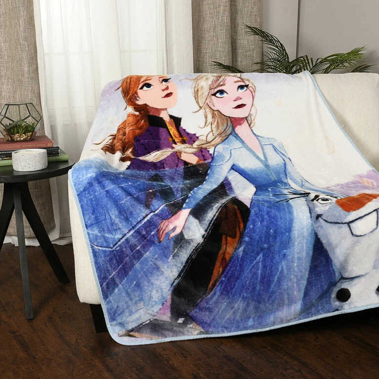 Buy π₯ Nemcor Disney Frozen Kids Fleece Throw Blanket (50x60") π - Image 3