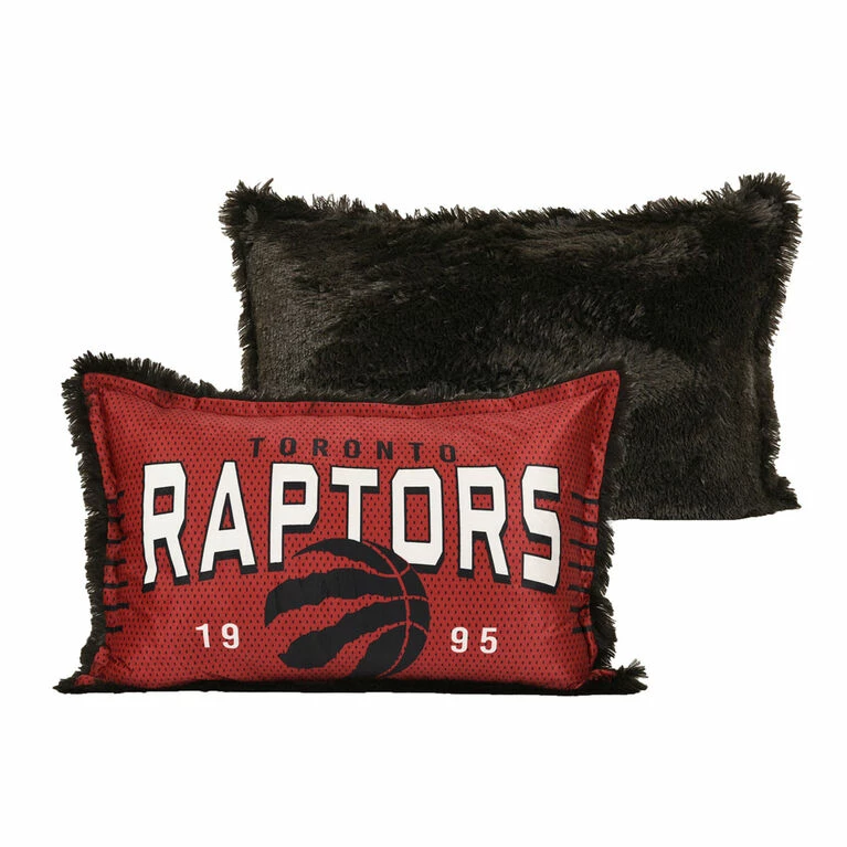 Wholesale π Nemcor NBA Toronto Raptors Kids Jumbo Funky Fur Pillow, 20" X 30" β¨ - Image 6