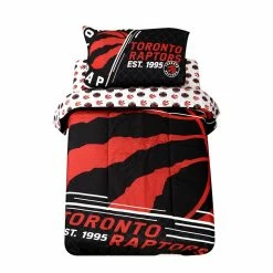 Outlet 😍 Nemcor NBA Toronto Raptors 4-Piece Twin Bedding Set 🎉