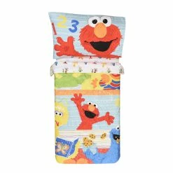 Top 10 ✔️ Nemcor Sesame Street 3 Piece Toddler Bedding Set, Standard Crib 🔔