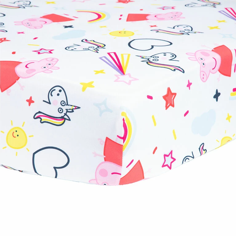 Wholesale β Peppa Pig 3 Piece Toddler Bedding Set With Reversible Comforter, Fitted Sheet And Pillowcase By Nemcor π€© - Image 4