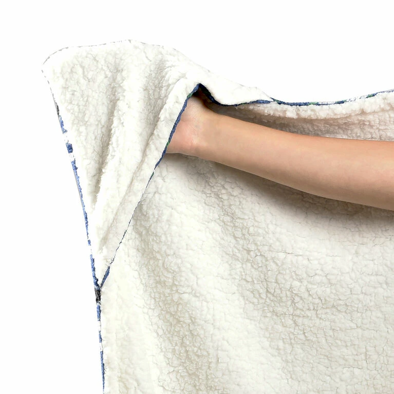 Best reviews of π Nemcor NHL Vancouver Canucks Hooded Wearable Throw Blanket, 50" X 70" π - Image 5