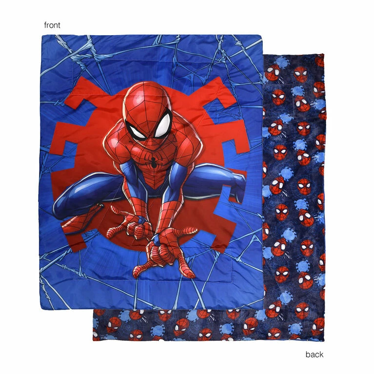 Best Sale β€οΈ Nemcor Marvel Spider-Man 2-Piece Toddler Bedding Set Including Comforter And Pillowcase π - Image 4