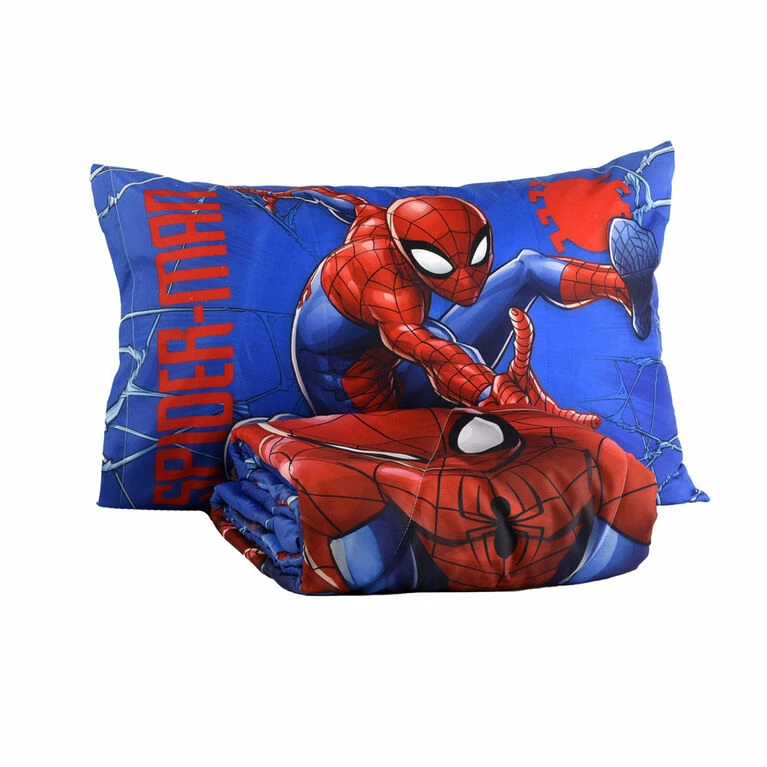 Best Sale β€οΈ Nemcor Marvel Spider-Man 2-Piece Toddler Bedding Set Including Comforter And Pillowcase π - Image 9