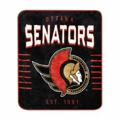 Wholesale 🛒 Nemcor NHL Ottawa Senators Plush Super Soft Blanket, 60" X 70" 🎁