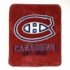 New 😍 Nemcor NHL Montreal Canadiens Plush Super Soft Blanket, 40" X 50" 🤩