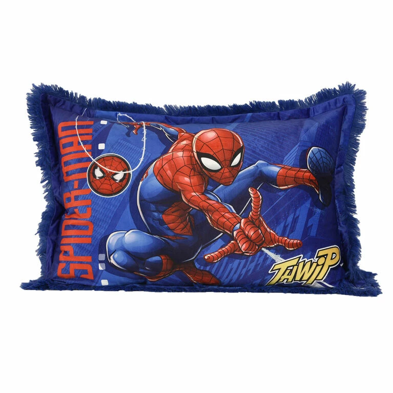 Budget π Nemcor Marvel Spider-Man Kids Jumbo Funky Fur Pillow, 20" X 30" β