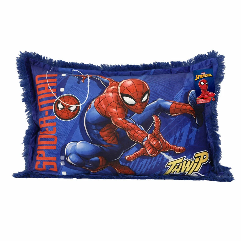 Budget π Nemcor Marvel Spider-Man Kids Jumbo Funky Fur Pillow, 20" X 30" β - Image 7