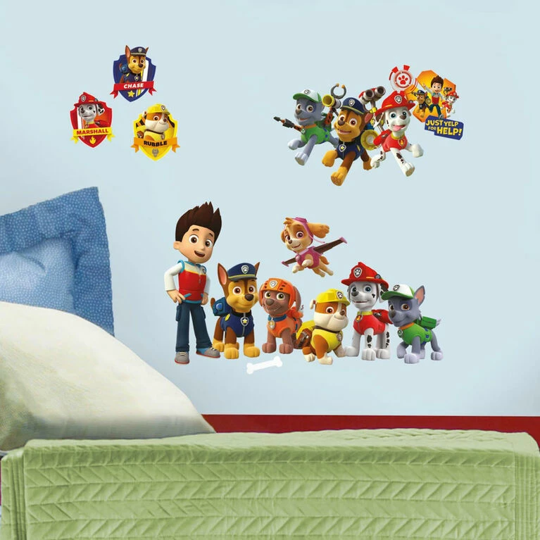 Promo 🤩 York Wall Coverings Paw Patrol Wall Decals 🤩