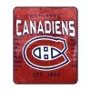 Cheapest 👍 Nemcor NHL Montreal Canadiens Plush Super Soft Blanket, 60" X 70" 🥰
