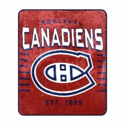 Cheapest 👍 Nemcor NHL Montreal Canadiens Plush Super Soft Blanket, 60" X 70" 🥰