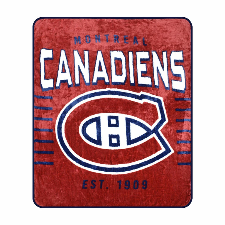 Cheapest 👍 Nemcor NHL Montreal Canadiens Plush Super Soft Blanket, 60" X 70" 🥰