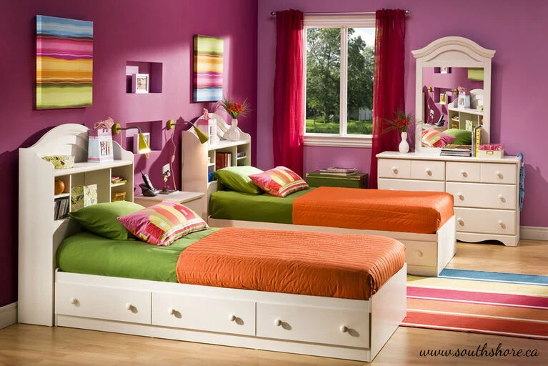 Deals π South Shore βοΈ Summer Breeze 6-Drawer Double π Dresser- White Wash π - Image 2